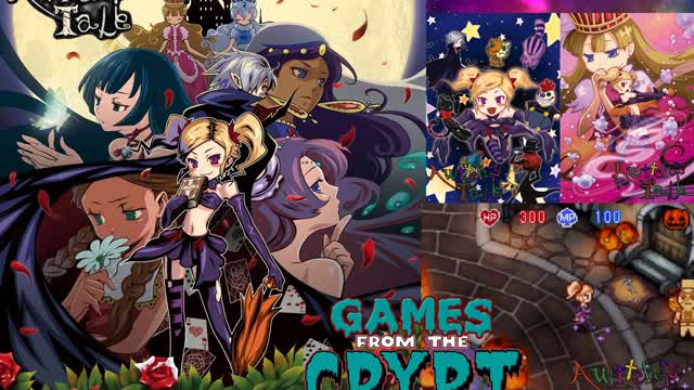 Games from the Crypt 2023 - A Witchs Tale (Nintendo DS) Part 1 (The Curse of the Elderly Witch)
