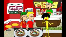 Doctor Eggman Destroys Krispy Kreme and Gets Grounded