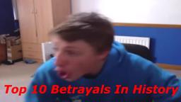 top 10 betrayals in history