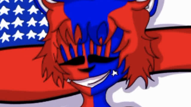 [SpeedDrawing OC] Sparks The Hamster (4th of July 2025 drawing)