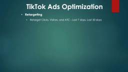 9. TikTok Ads Optimization