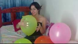 Beddy bye balloons bursting