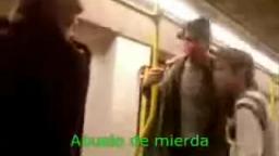 el niñato grosero del metro de valencia