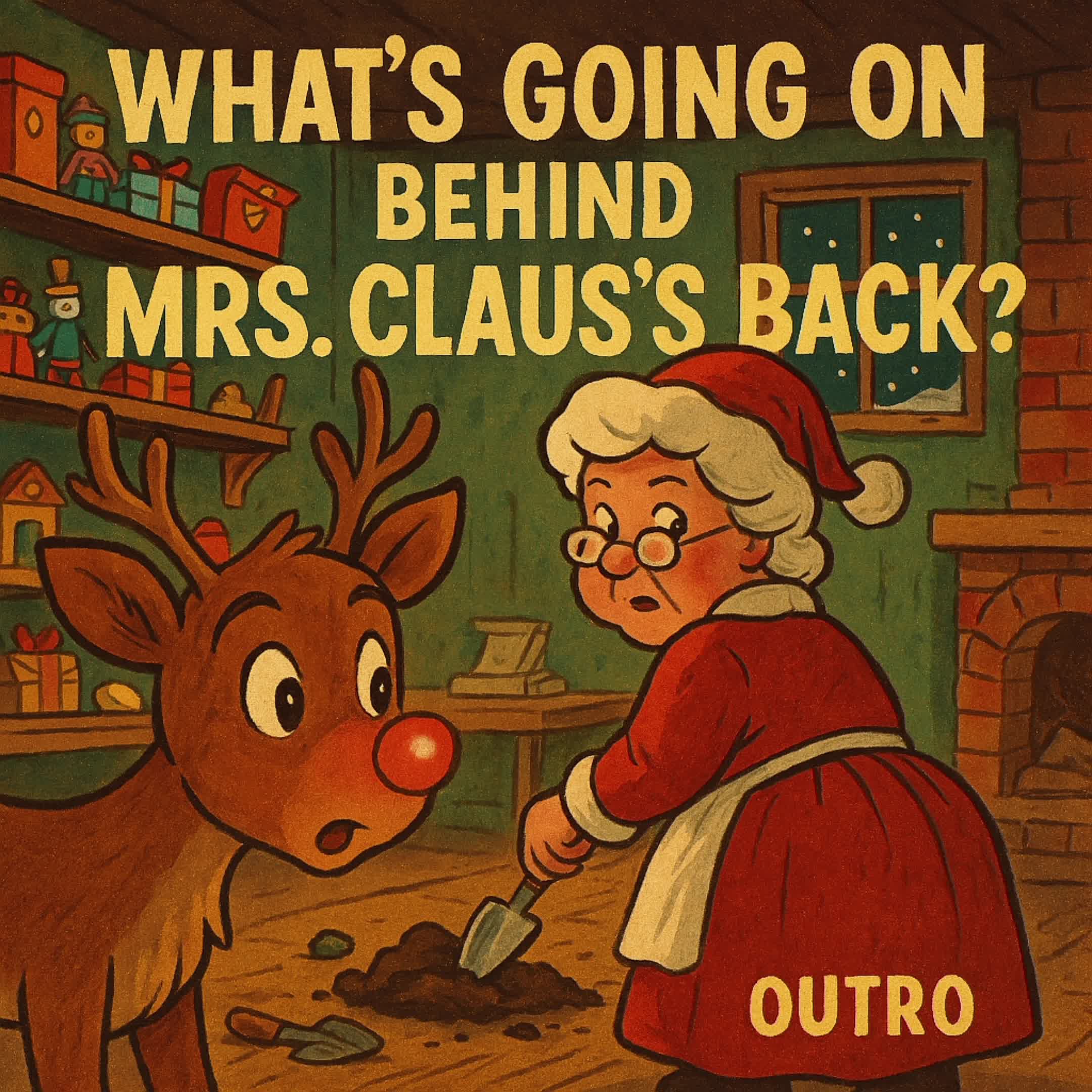 A Curious Encounter [AI Christmas Song]