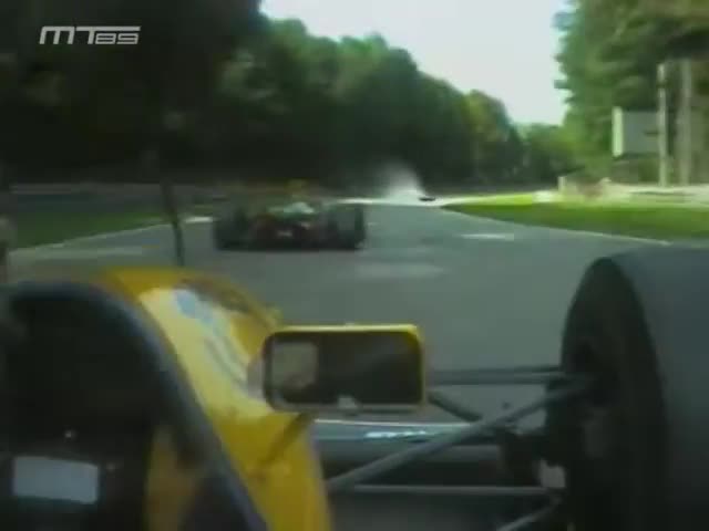 Alain Prost retires from the 1993 Italian Grand Prix