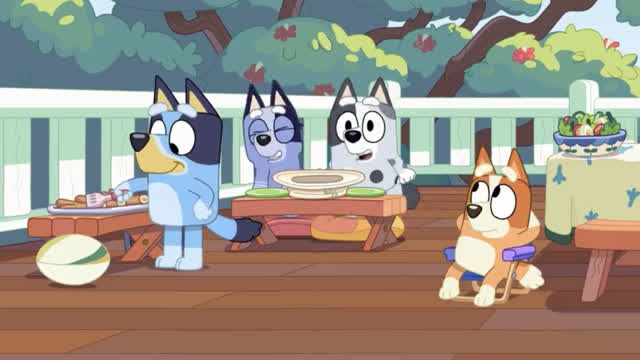 Bluey S1E7 BBQ