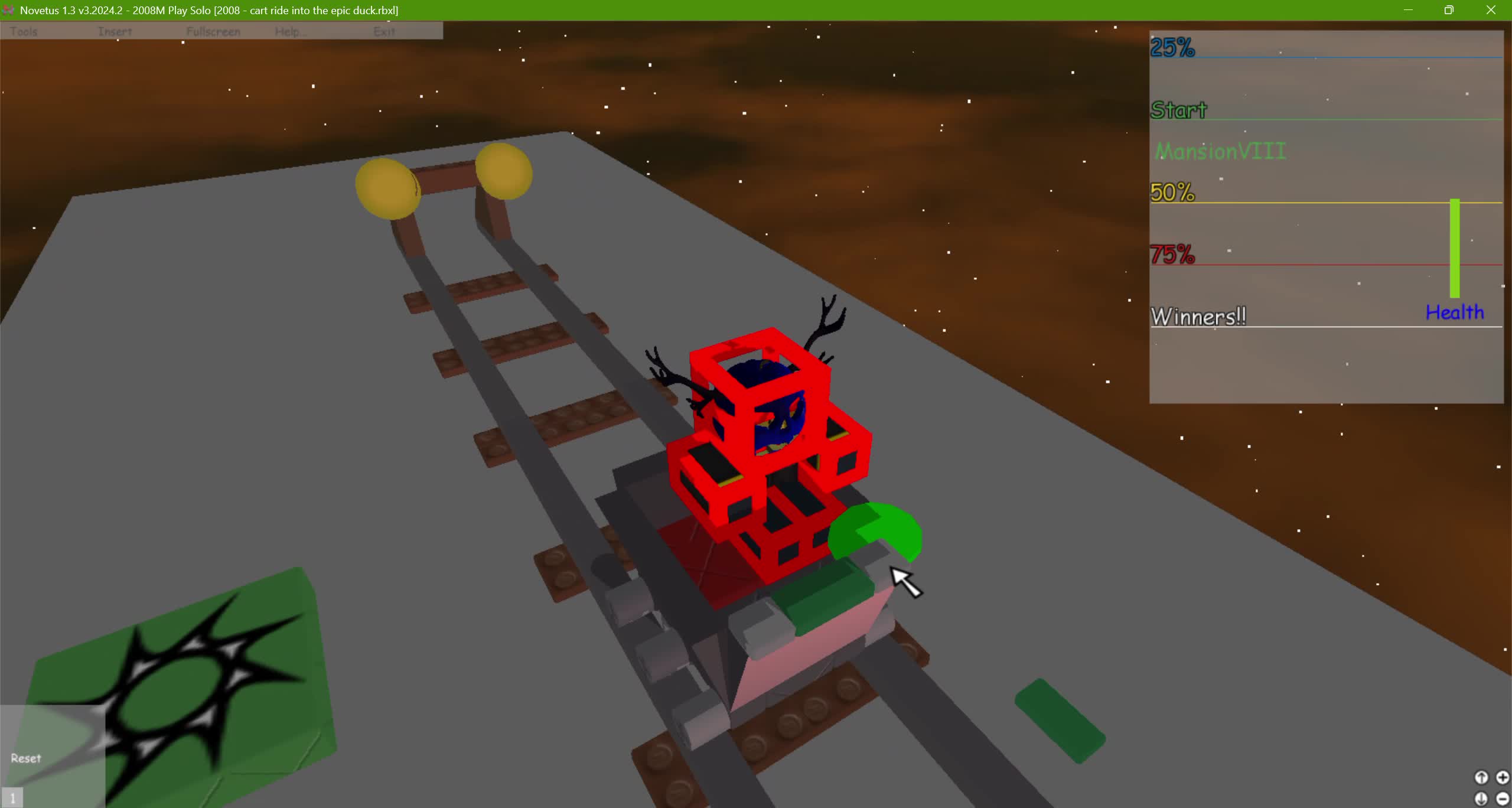 ROBLOX Cart ride into epik duck face ROBLOX Cart ride into epik duck face