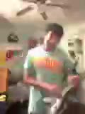 Playing the guita