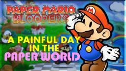 paper mario blooper: a painful day in the paper world
