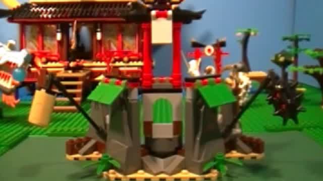 Lego 2254 Mountain Shrine: Ninjago Review