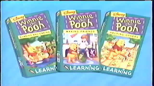 Closing to Winnie the Pooh: Sharing and Caring 1994 VHS