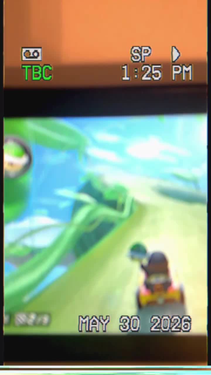 Playing Mariokart deluxe 8 but I don’t finish lol Playing Mariokart deluxe 8 but I don’t finish lol