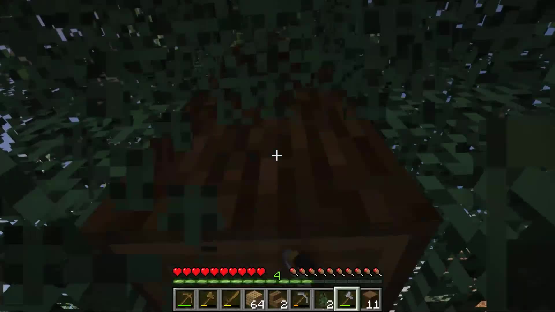 Minecraft Longplay Episode 1 - Exploration, Resource Gathering, and Starter Build (No Commentary) - 