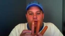 #PATHETIC NICE 3 Hot Dog Challenge