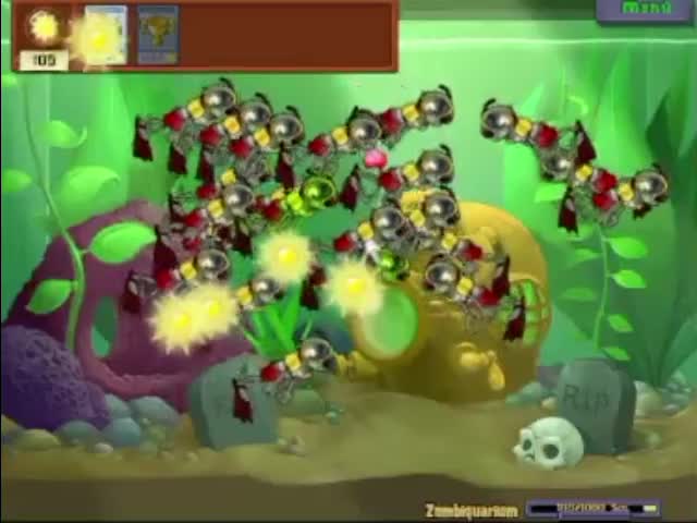 Plantas contra zombies - zombiquarum