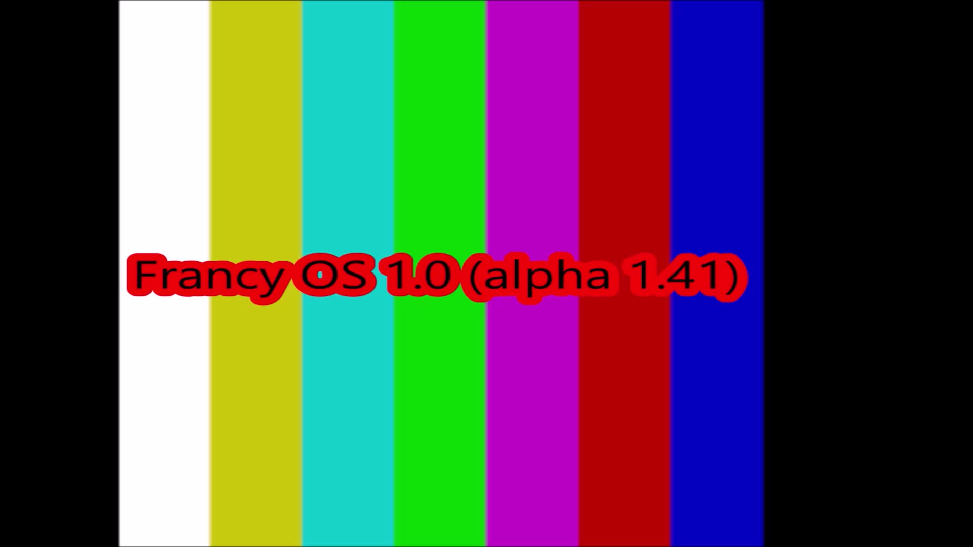 Francy OS 1.0 alpha - 1.0