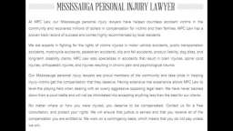 Truck Accident Lawyer Mississauga ON - MPC Personal Injury Lawyer (416) 477-2314