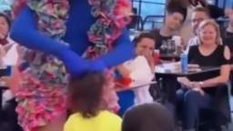 Trance teaches children to dance in a show for adults