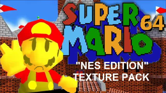Super Mario 64 NES/Classic Edition Texture Pack - A forgotten T. Pack for a relevant game(Part1)