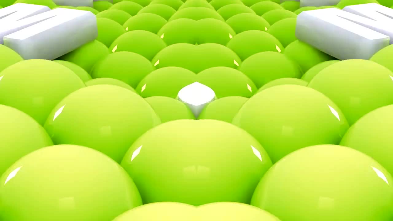 Samsung logo balls in Conga Busher