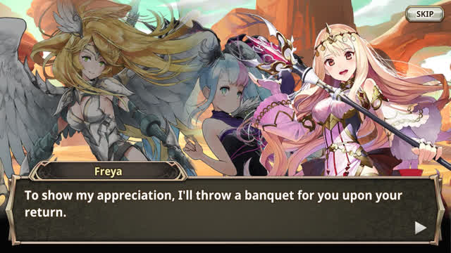 Valkyrie Connect - Main Storyline Quest Ch.11 Godly Feast