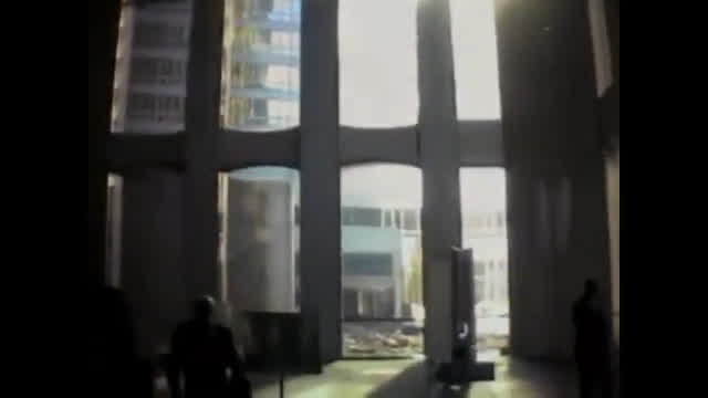 Haunting 9/11 Lobby and Plaza Footage - 9/11 Archived Media