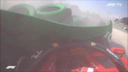 Madison Kenny Lennault Hanscheck crashes his Ferrari SF1000
