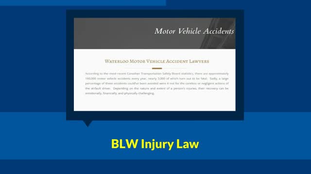 Defective Product Lawyer Waterloo - BLW Injury Law (226) 499-5287