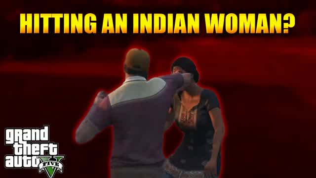 GTA V - Trevor Assaulting Indians