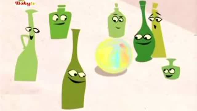 BabyTV Ten green bottles english