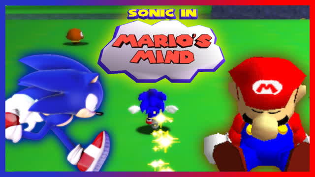 Sonics Steuerung und SM64 passen nicht zusammen xD || Lets Play Sonic in Marios Mind