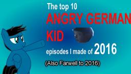 Top 10 BEST AGK episodes I made according to fans (farwell to 2016)