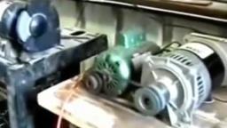 3000 Watt Generator Powers Itself, Grinder Drill Press