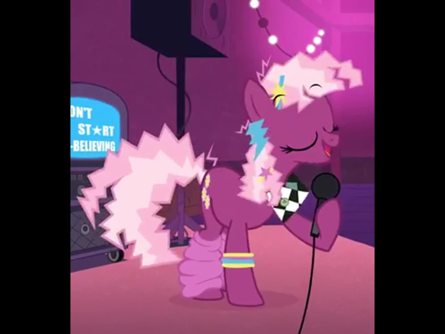 mlp 80s cheerilee sing living on video MLP AMV