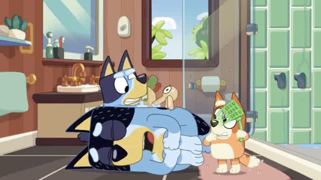 Bluey S2E5 Hairdressers