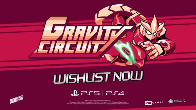 Gravity Circuit (Sneak Preview Gameplay Trailer) [Playstation 4 and PS5]