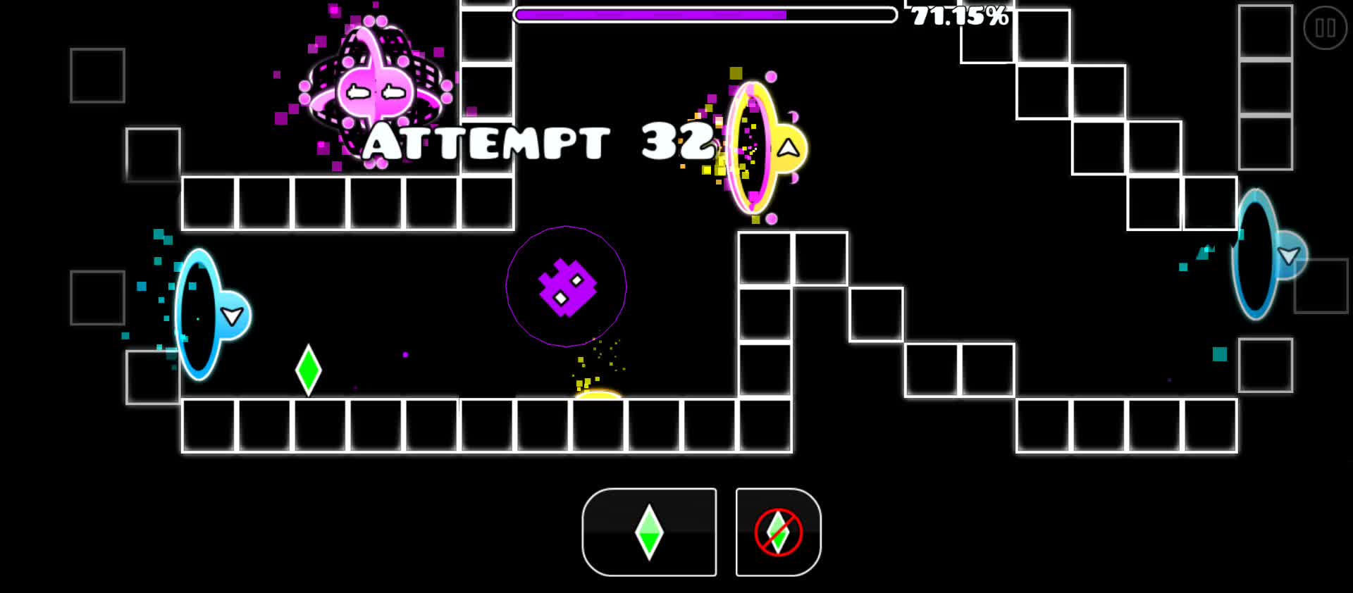 GEOMETRY DASH: the lightning road COMPLETE:D