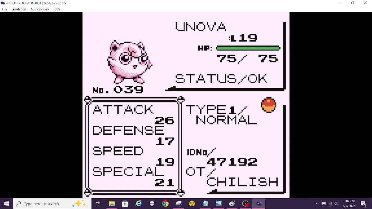 Pokémon Pure Blue LP #10