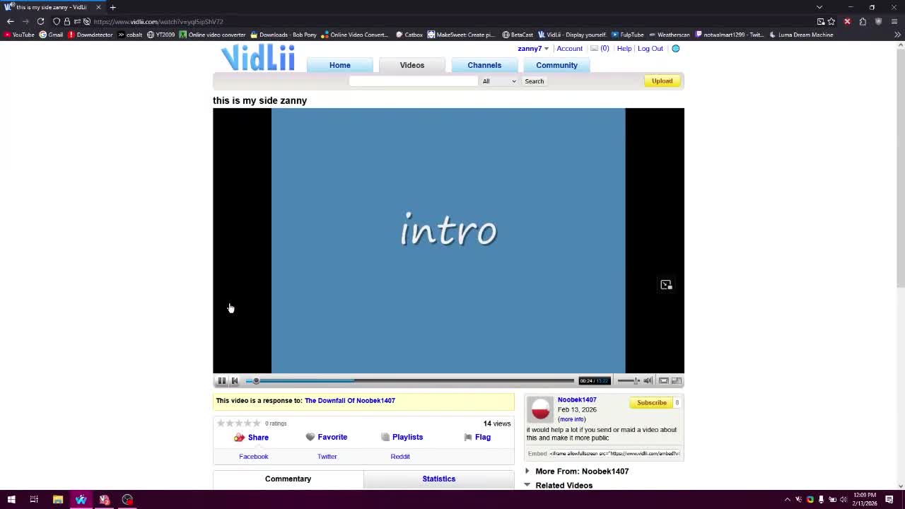 Noobek1407 is under 13? wtf!