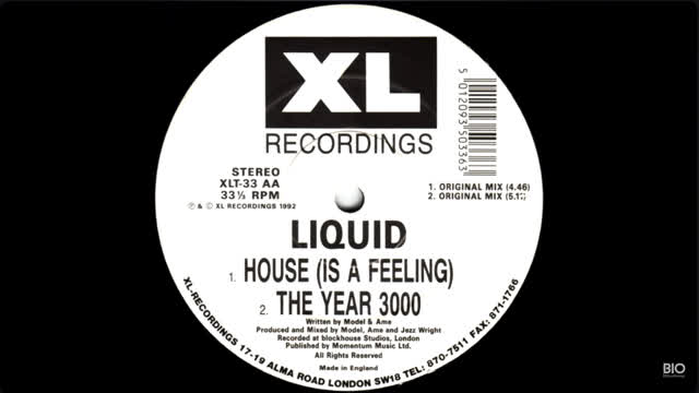 Liquid - House (Is A Feeling) 1992