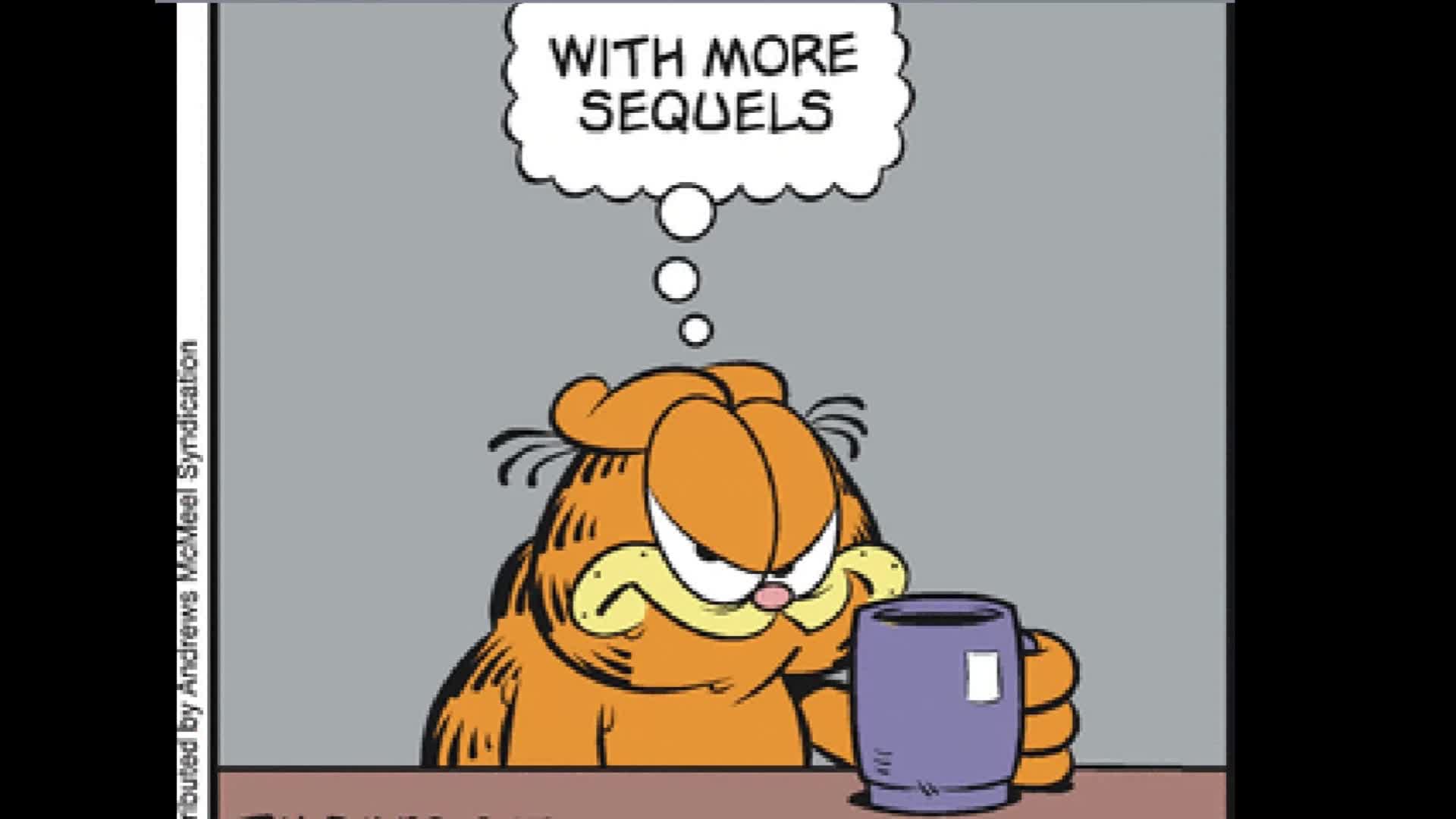 Garfield plus a Take That at Norm of the North