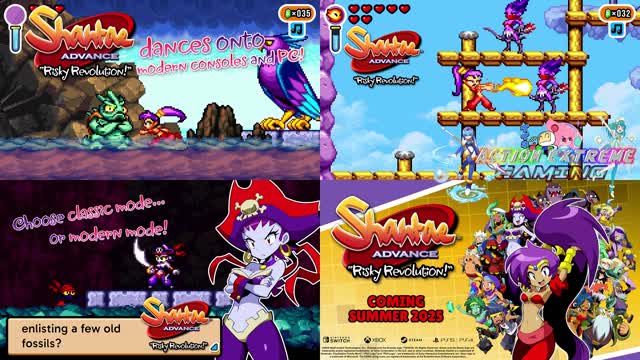 The Shantae Advance: Risky Revolution project is back in session and coming to the Nintendo Switch