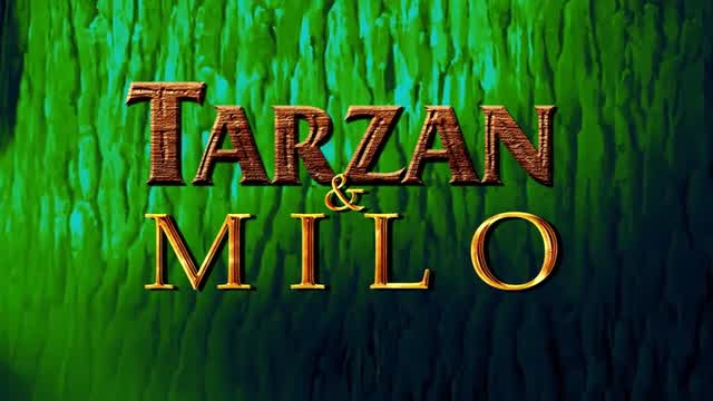 Tarzan and Milo by Mr. X Toon