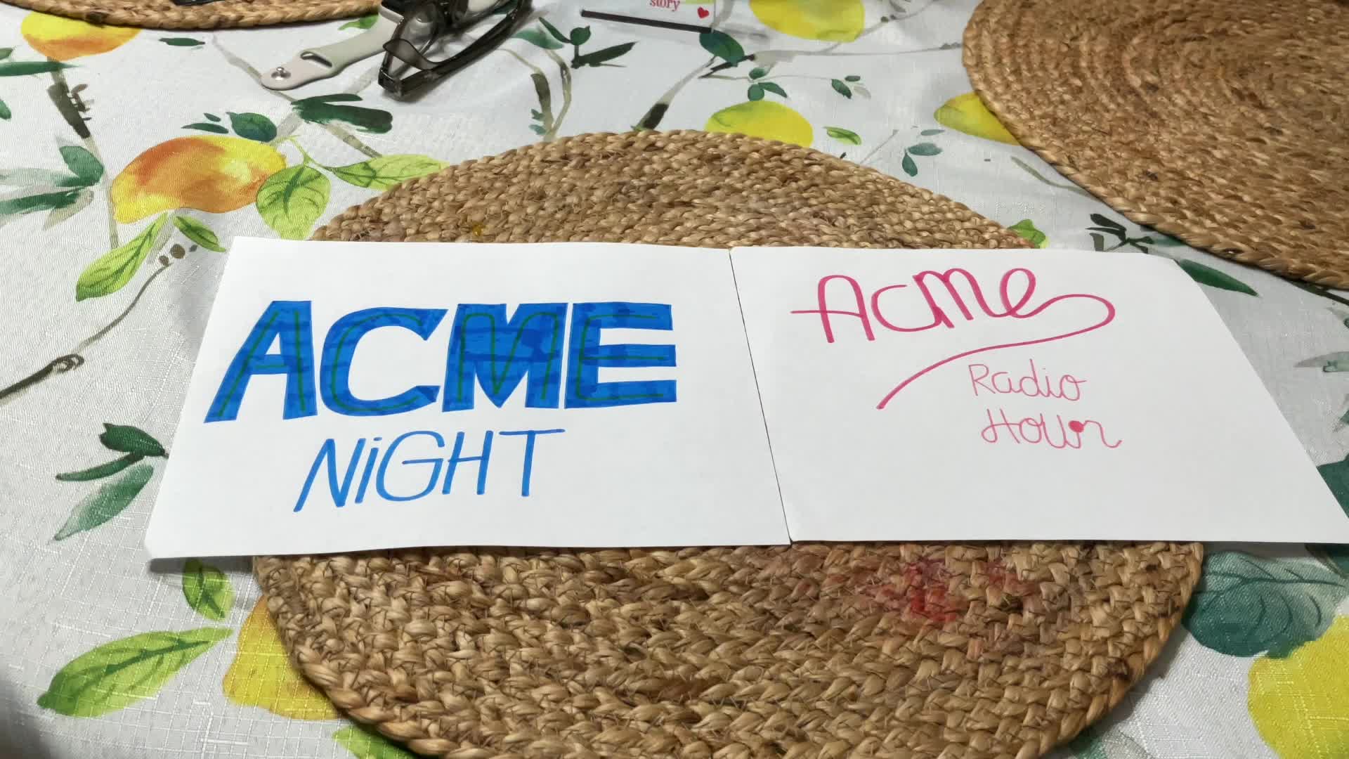 ACME Night & ACME Radio Hour Sign Off