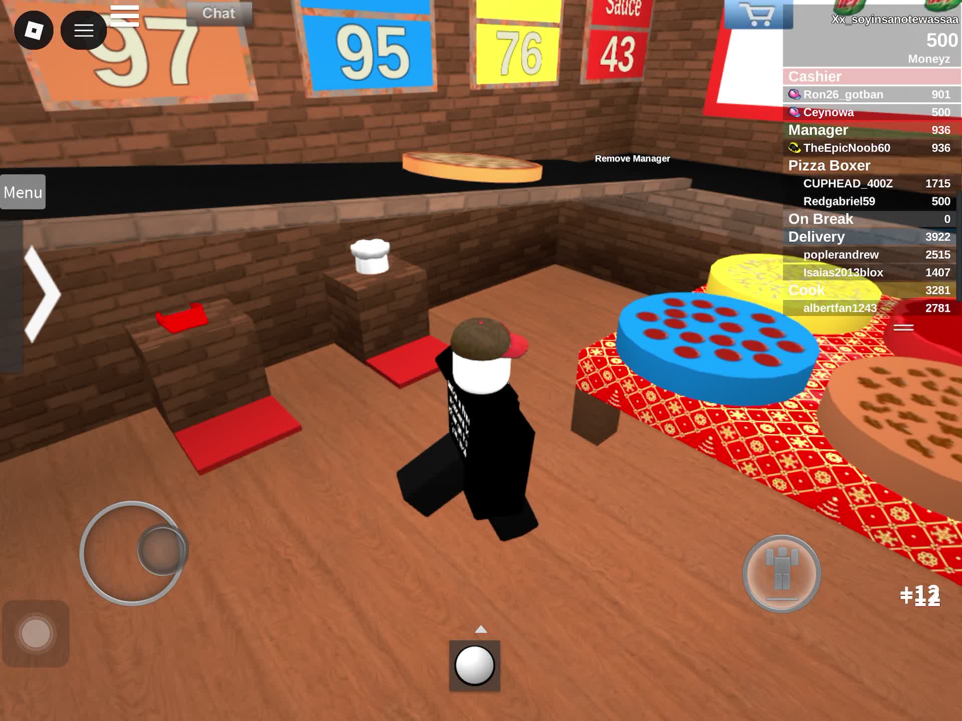 Wach a pizza being cooked