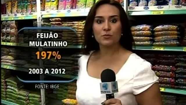 O brasileiro sofre com o aumento de preços em alimentos básicos (2013)