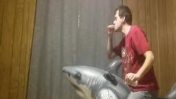 Stoner Rides Inflatable Shark