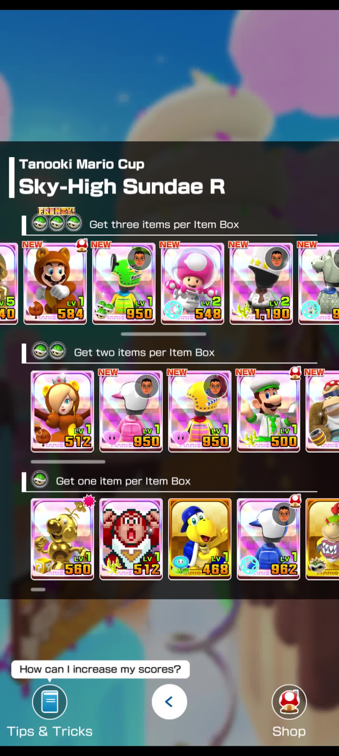 Mario Kart Tour ending series part 2- Starting rank of week 2 of Sundae Tour Mario Kart Tour ending series part 2- Starting rank of week 2 of Sundae Tour