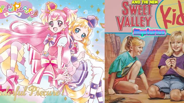 Wonderful Pretty Cure and The New Sweet Valley Kids Mysteries Slideshow AMV