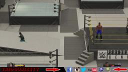 WWE 2K15 MAJOR Glitch - Escaping the Performance Center